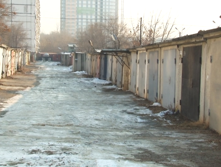 ГСК на улице Блюхера в Хабаровске