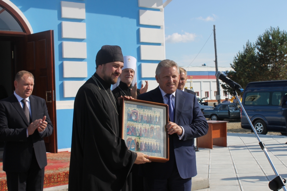 Открытие храма
