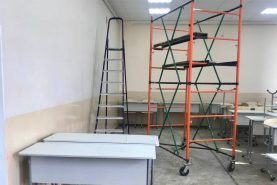 Потолок обрушился в аудитории хабаровского филиала РАНХиГС