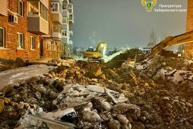 Жители домов на Крещенской улице на день остались без света и тепла из-за аварии